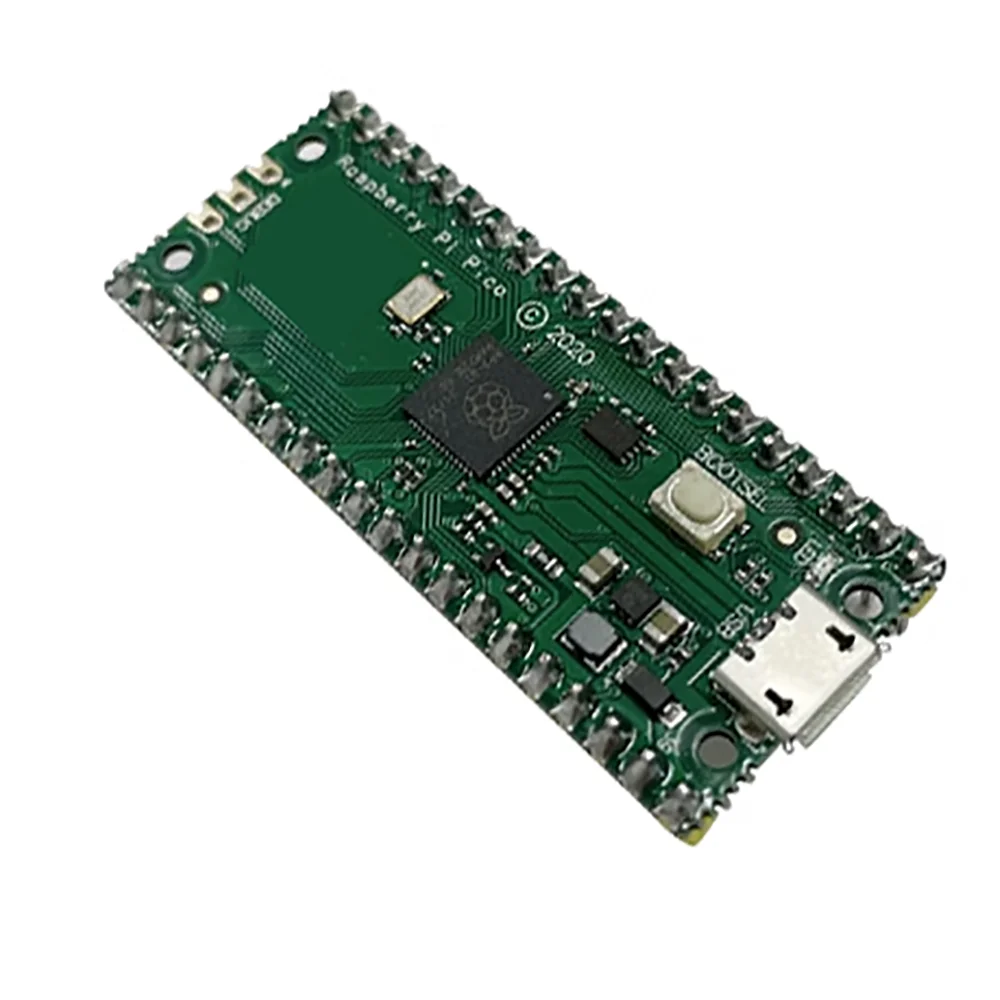 Official Raspberry Pi Pico Board RP2040 Dual-Core 264KB ARM Low-Power Microcomputers High-Performance Cortex-M0+ Processor