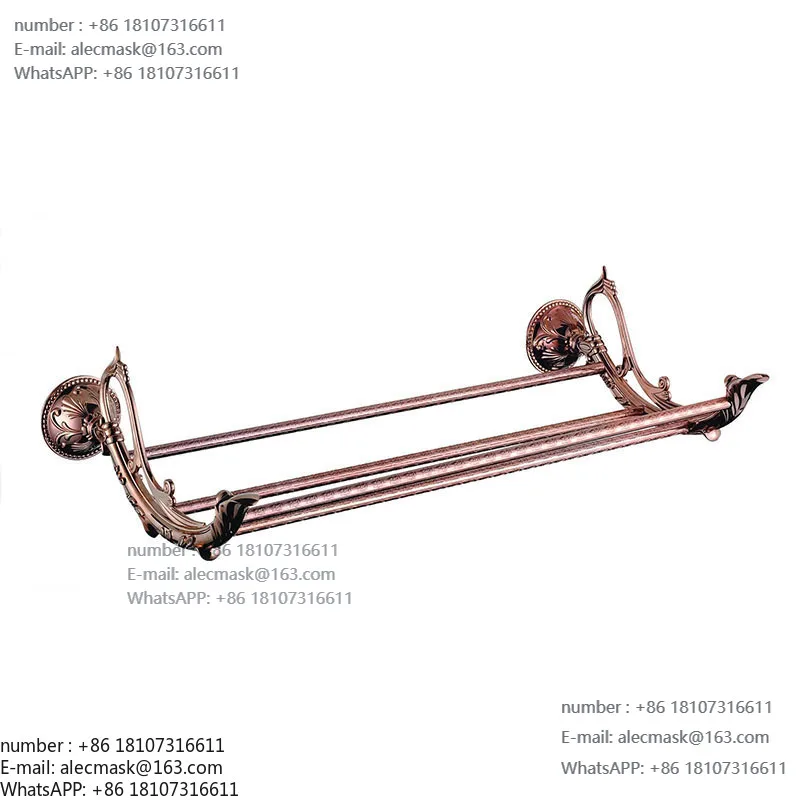 

Bathroom pendant towel rack, kitchen and bathroom hardware towel rack, bathroom rack, gold double rack