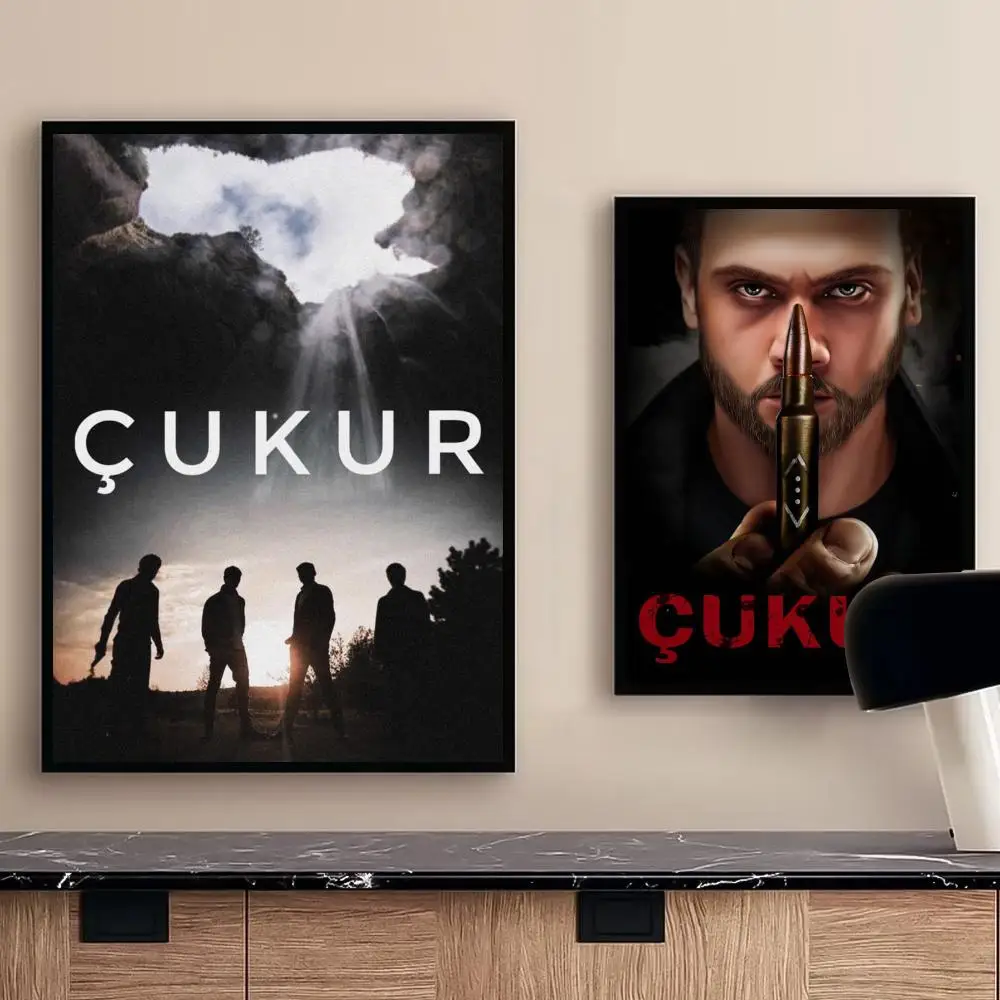 ملصق C-Cukur من المسلسل التلفزيوني التركي عالي الدقة ذاتي اللصق مقاوم للماء مثالي للمنزل والمكتب وغرفة النوم هدية رائعة