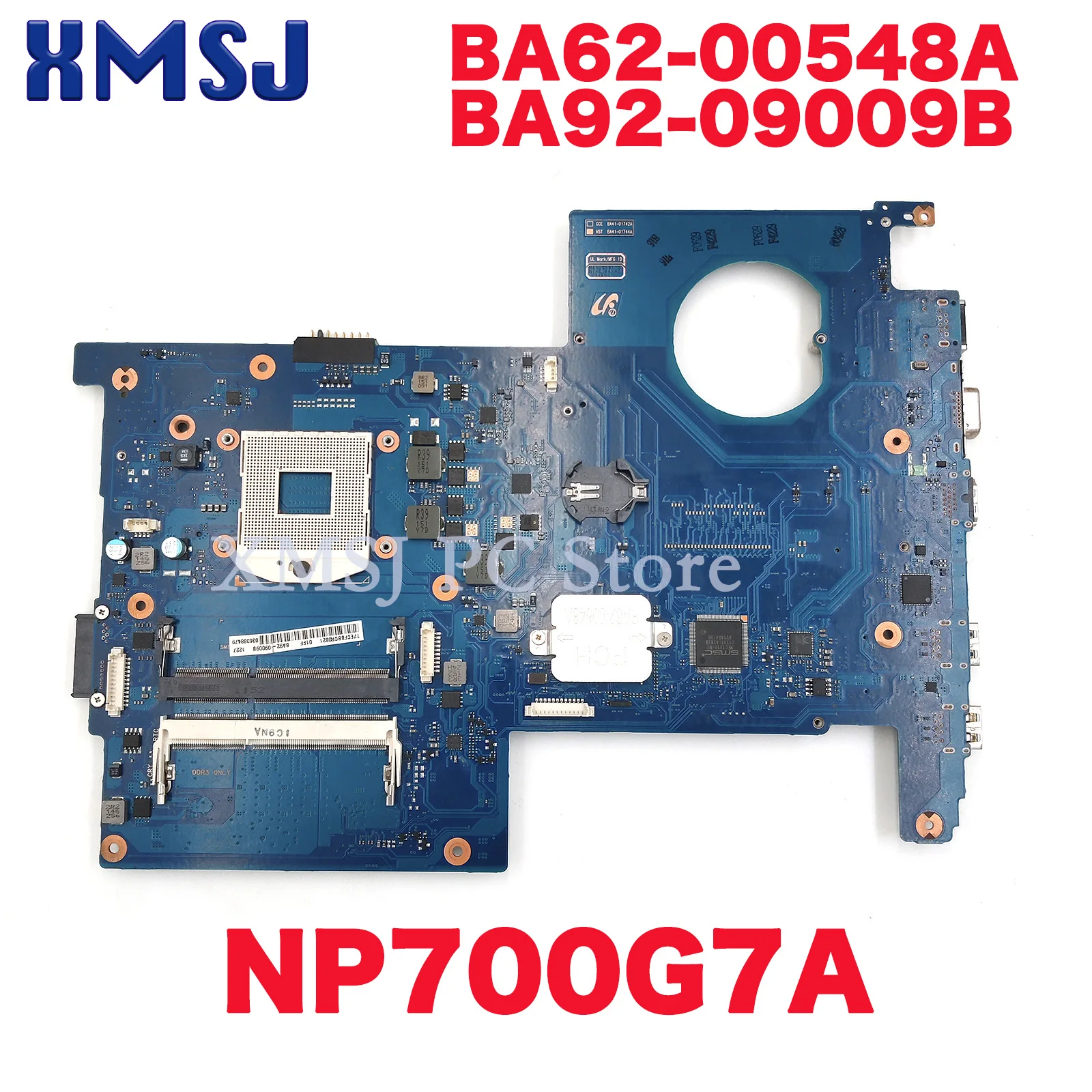 XMSJ For Samsung NP700G7A/C BA62-00548A BA92-09009B Motherboard Model Athena-17