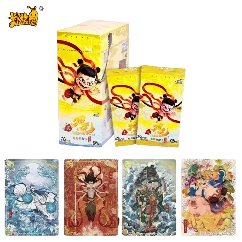 

KAYOU Genuine NeZha 2: Battle of The Sea Collectible Cards DouTian Pack Anime Peripheral Collection Cards Holiday Gift for Fans