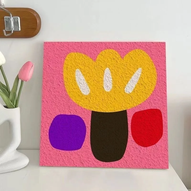 

A-0360 Red rose oil painting.