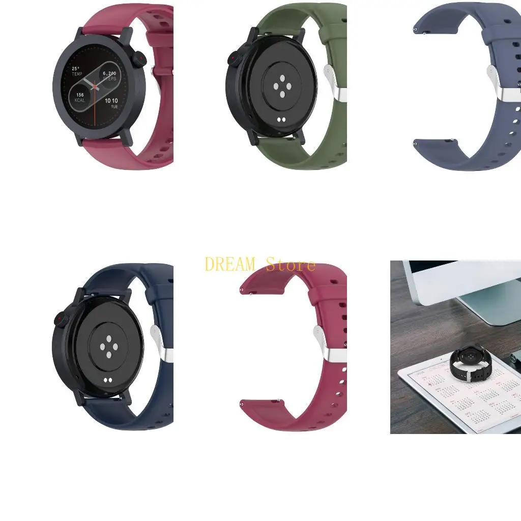 

Гибкий 22 -миллиметровый силиконовый браслет для CMF Watch Unisex Bristband, водонепроницаемая лучшая продажа