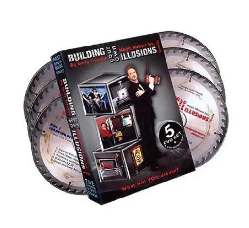 Building Your Own Illusions, The Complete Course by Gerry Frenette 1-6  - Magic tricks