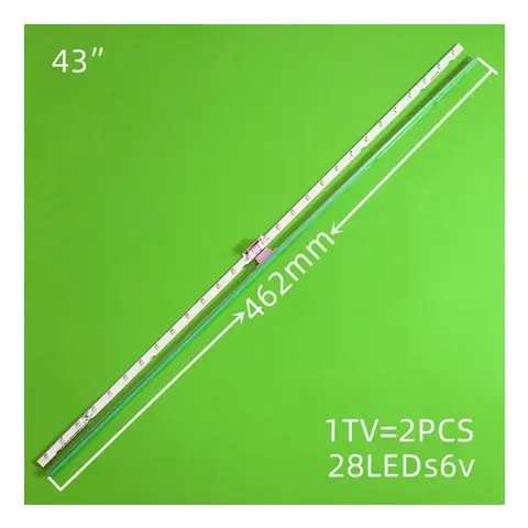 LED 스트립(2)삼성 UE43NU7190U UE43RU7179U UE43NU7092 UE43NU7090 UE43NU7170 UE43RU7100 UE43NU7120U UE43RU7120 UE43NU7199U