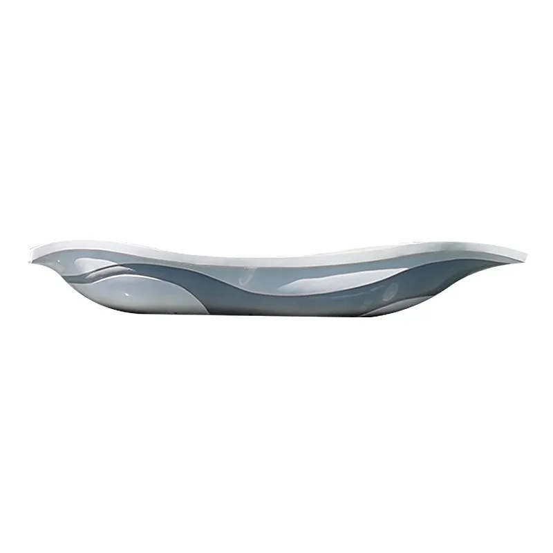 

Water feature boat fiberglass sculpture