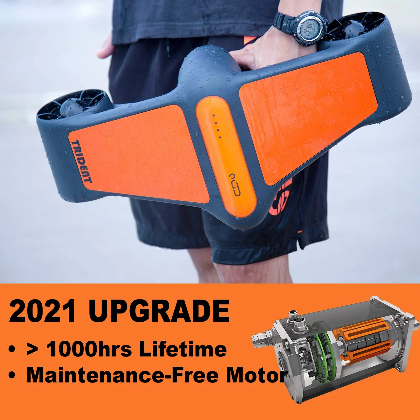 GENEINNO S1 Underwater Scooter Dual Propellers with Smart APP,Sea Scooter Water Sports Swimming Pool Scuba Free Diving