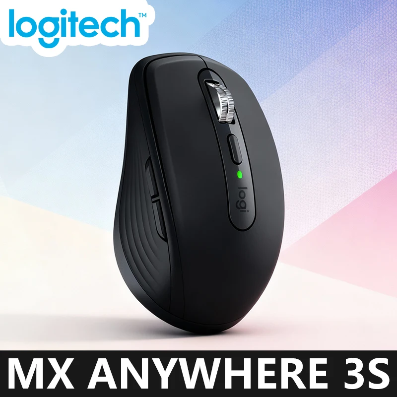 

Мышь Logitech MX Anywhere 3S — беспроводная, 8000 точек на дюйм, колесо MagSpeed, бесшумный щелчок, поток Logitech, эргономичная, совместимая с ПК/iPad