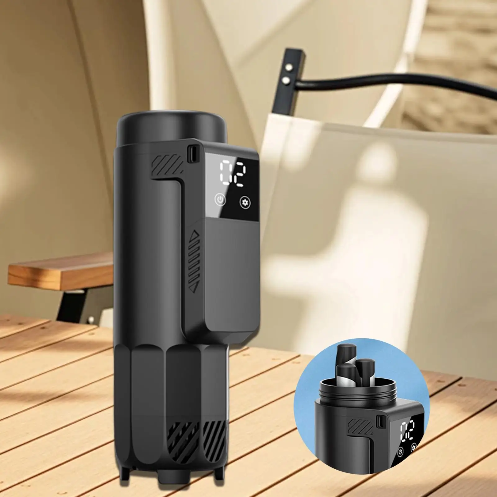 Insulin Pen Cooler Protection with Temperature Display Refrigerated Organizer Insulated Bag for Car Home Daily Camping Outdoor