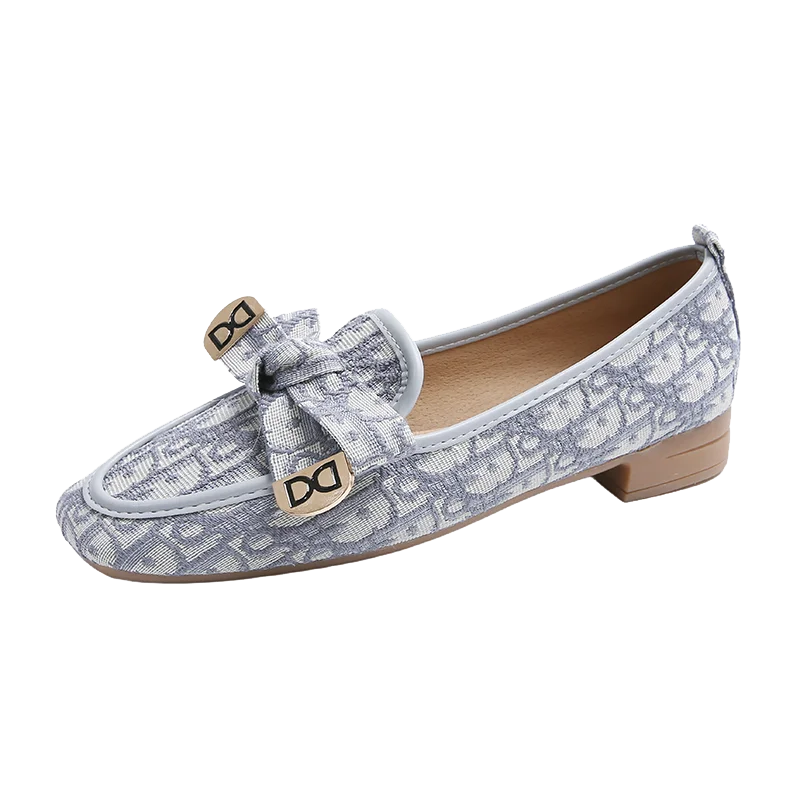 Women's Loafers: Classic and Versatile Slip - On Style with a Fashionable Bow Decoration
