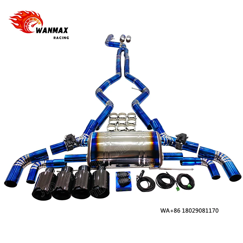 Performance  Remote Valved Catback Exhaust for  340i G20 G28 M3 3.0 B58 Control Connect Car Accessories Tools System