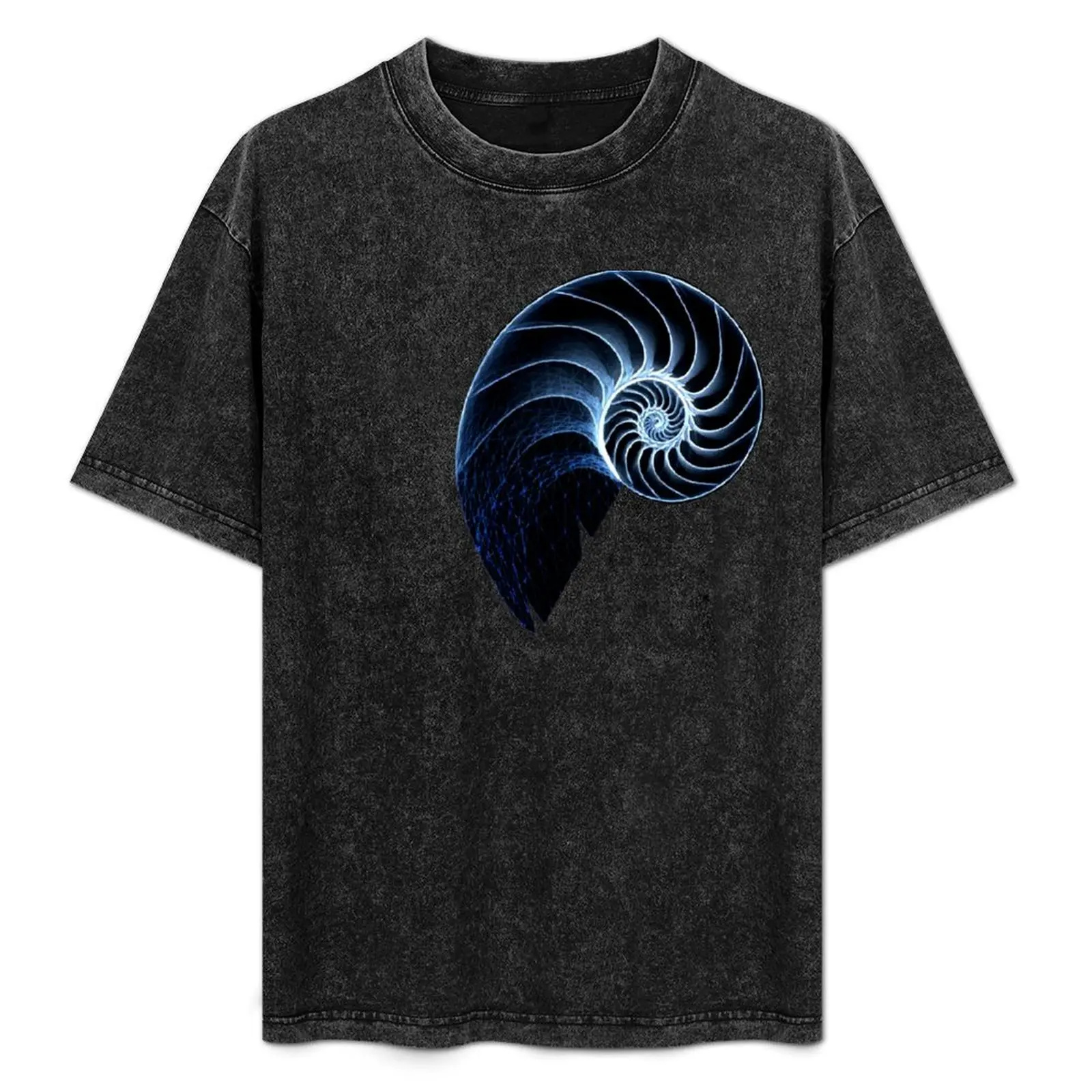 

Shell Geometry architecture T-Shirt customs design your own sports fans T-shirt men