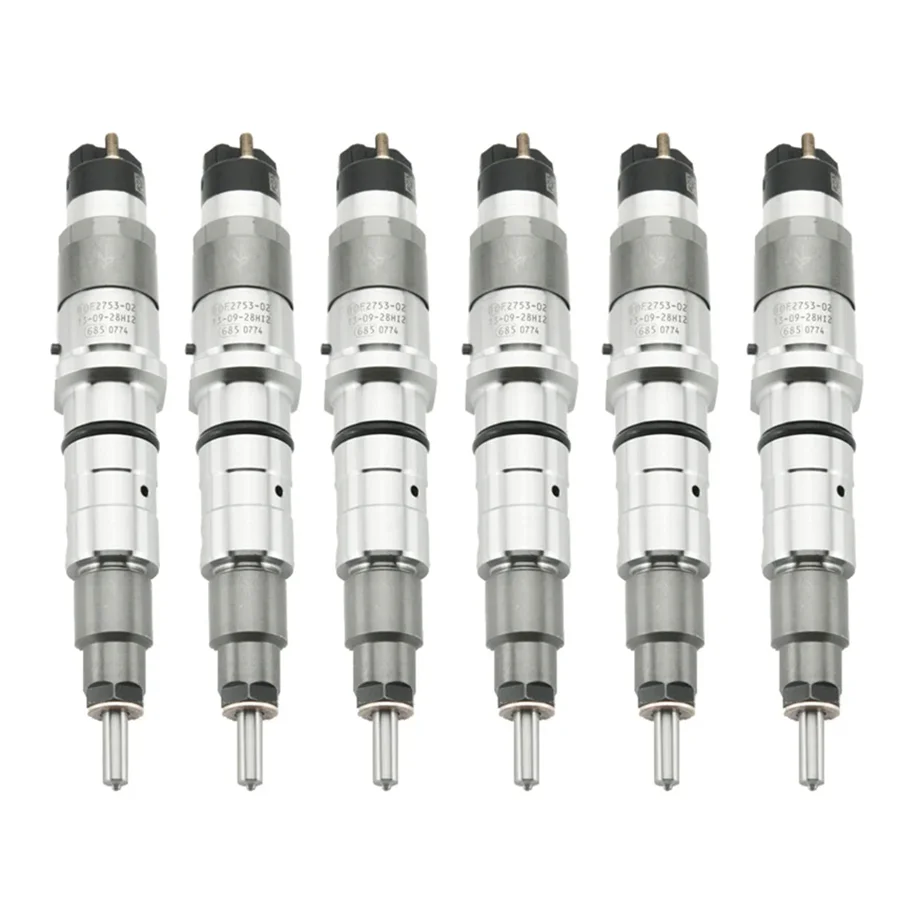 

6x 0445120236 Diesel Injector Nozzle 0 445 120 236 for Komatsu Cummins 350-8 300-8