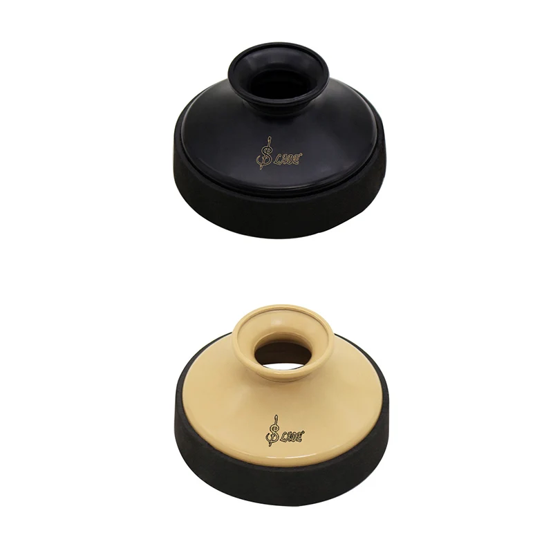 Alto Saxophone Silencer High Quality Woodwind Musical Instrument Accessories Round Light-Weight ABS Mute Dampener for Alto Sax