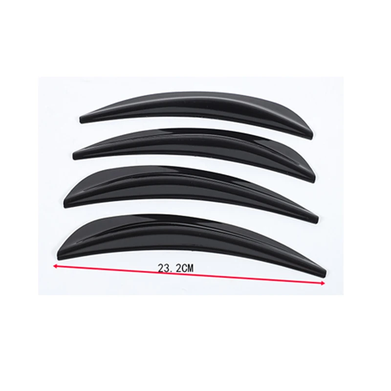 For automotive wheel arch stickers Wheel fenders Body spoiler decorative stickers Fender elastic fender splash Auto accessories
