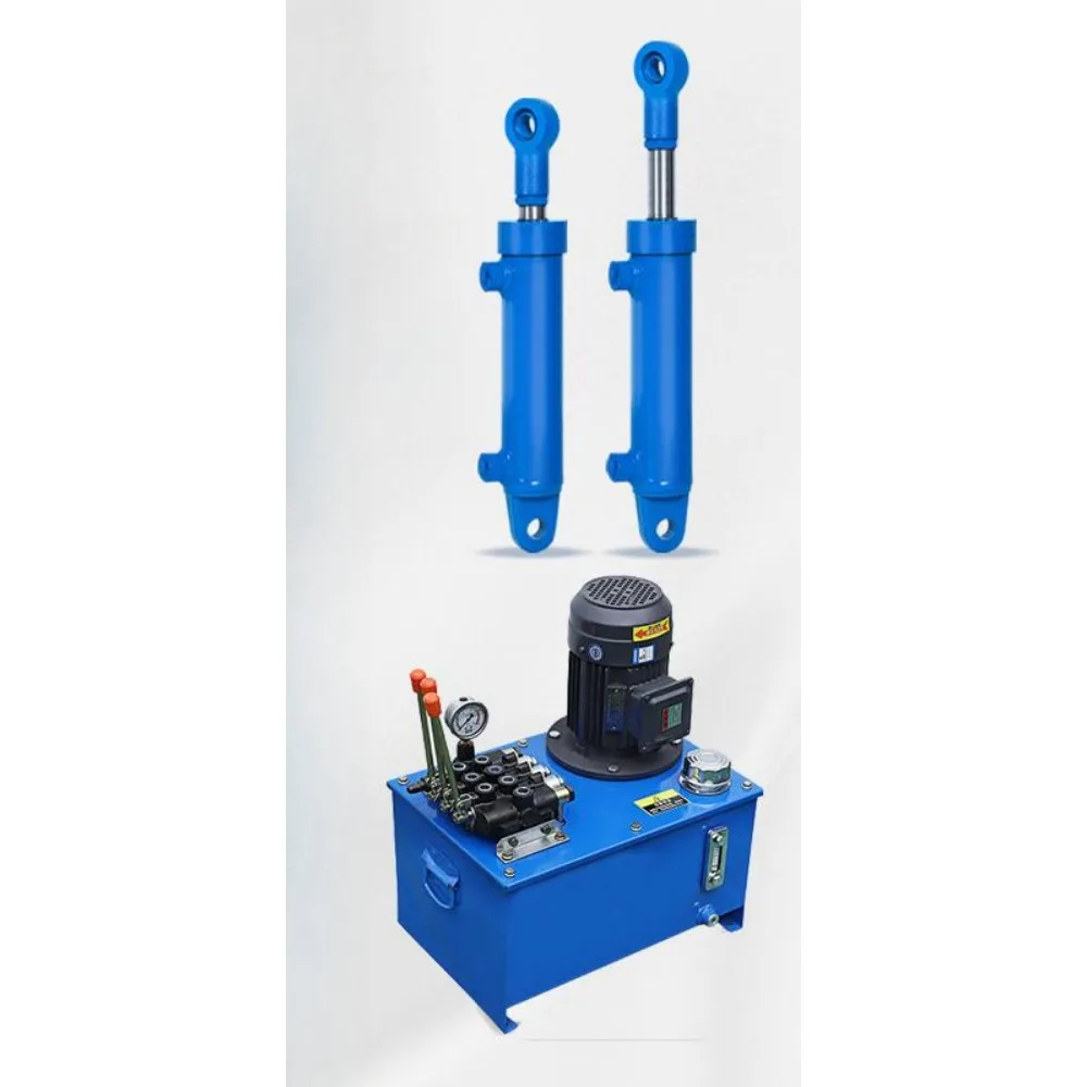 Hydraulic cylinder 2 tons double earring type engineering machinery two way