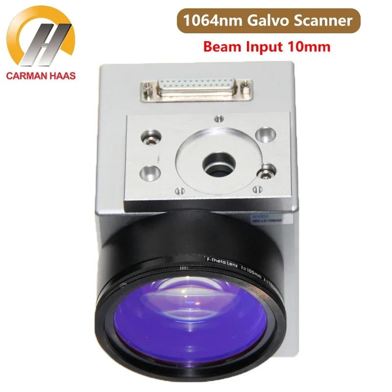 1064nm Galvo Scanner Economic Digital Fiber Laser Scanning Galvo Head 10mm Galvanometer Scanner with lens Set