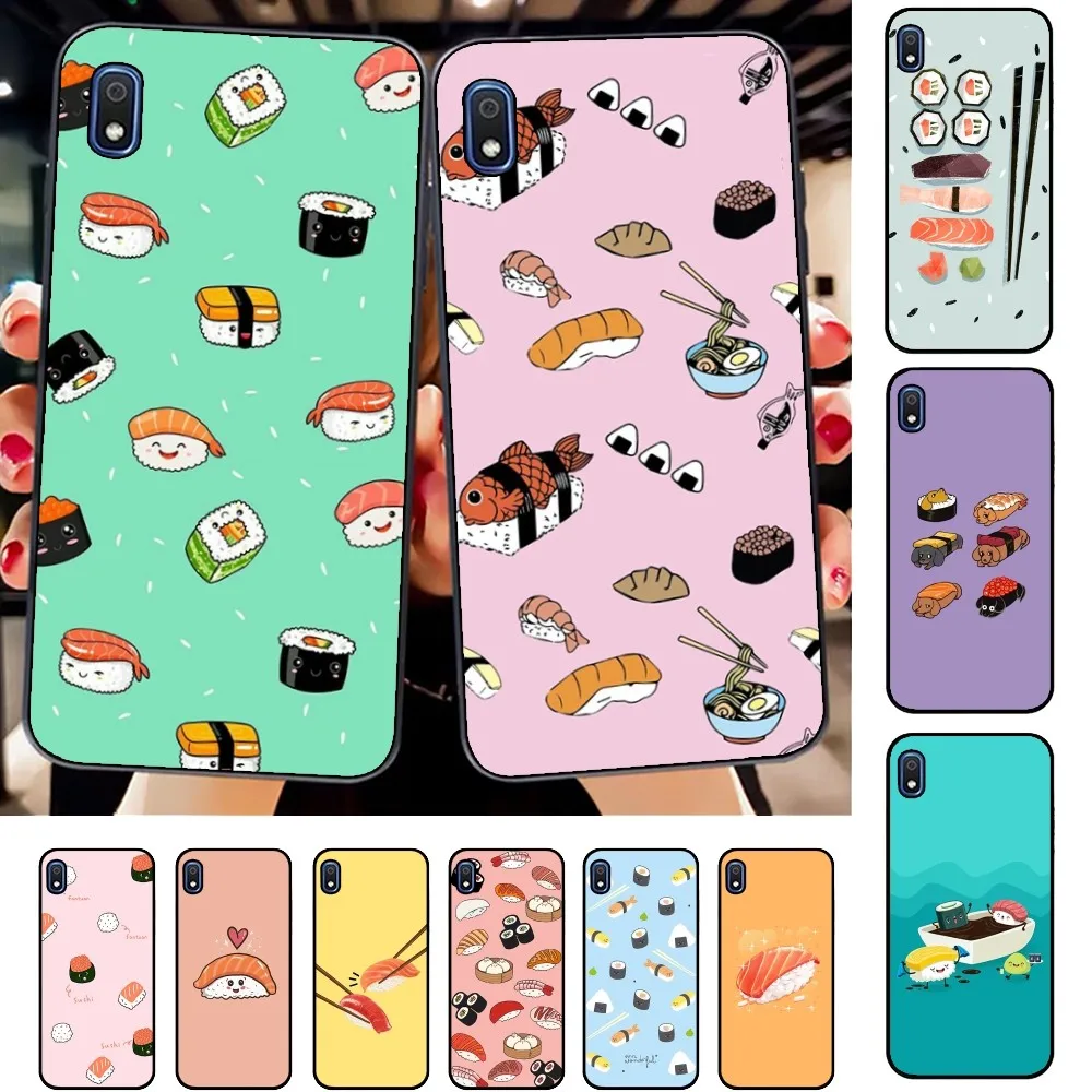 Food Sushi Phone Case For Samsung A 10 11 12 13 20 21 22 30 31 32 40 51 52 53 70 71 72 73 91 13 Shell