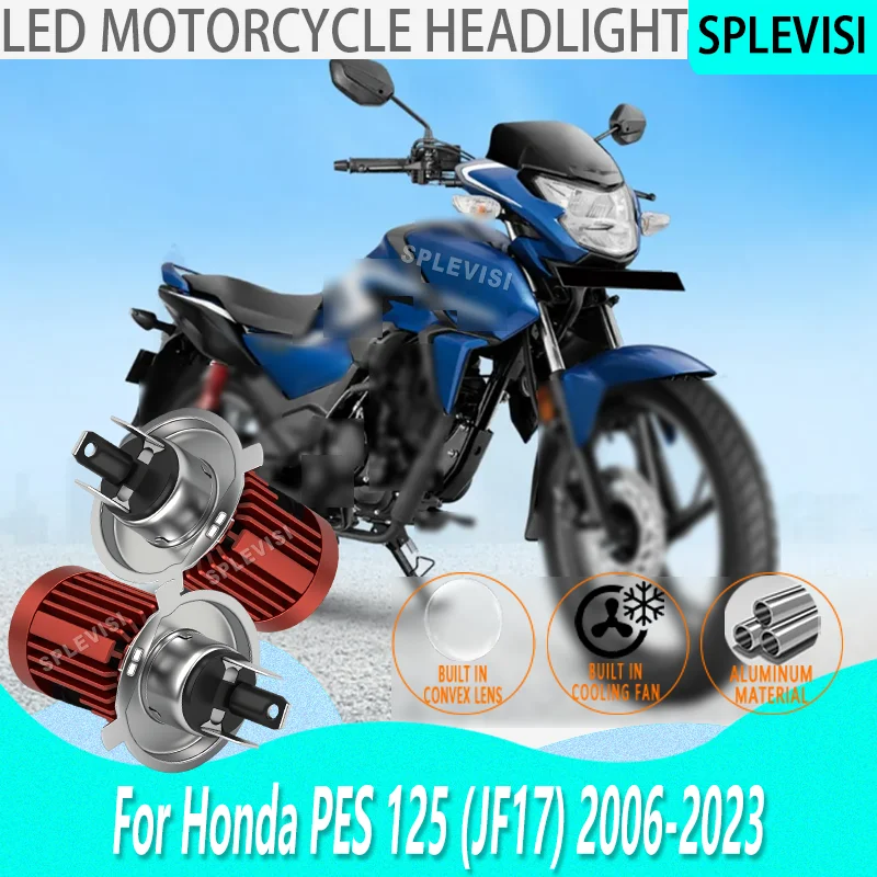 

4000LM LED Motorcycle Headlight - 4X Halogen Brightness For Honda PES 125 (JF17) 2006 2007 2008 2009 2010 2011 2012 2013-2023