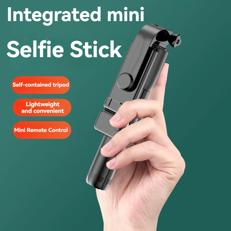 New Bluetooth Selfie Stick Mobile Phone Holder Retractable Portable Multifunct-ional Mini Tripod with Wireless Remote Shutter