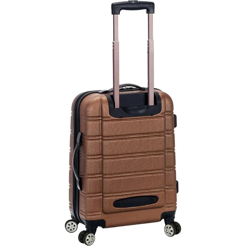 Melbourne Hardside Expandable Spinner Wheel Luggage, BROWN, 2 Piece (20