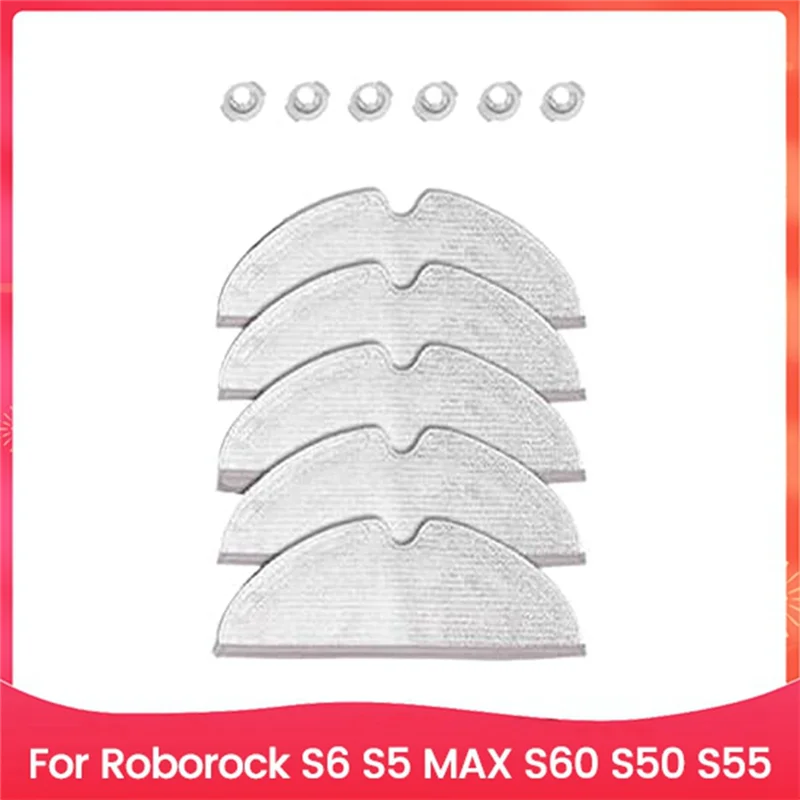 

AT63-Water Tank Filter For Xiaomi Roborock S6 S5 MAX S60 S50 S55 Robot Vacuum Cleaner Replacement Parts
