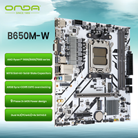 ONDA B650 MATX AM5 Motherboard-Ryzen 7000/8000/9000 Ready, Dual DDR5,M.2 NVMe PCIe 4.0 x2,Dedicated WiFi6 M.2 Slot,PCIe4.0 x16