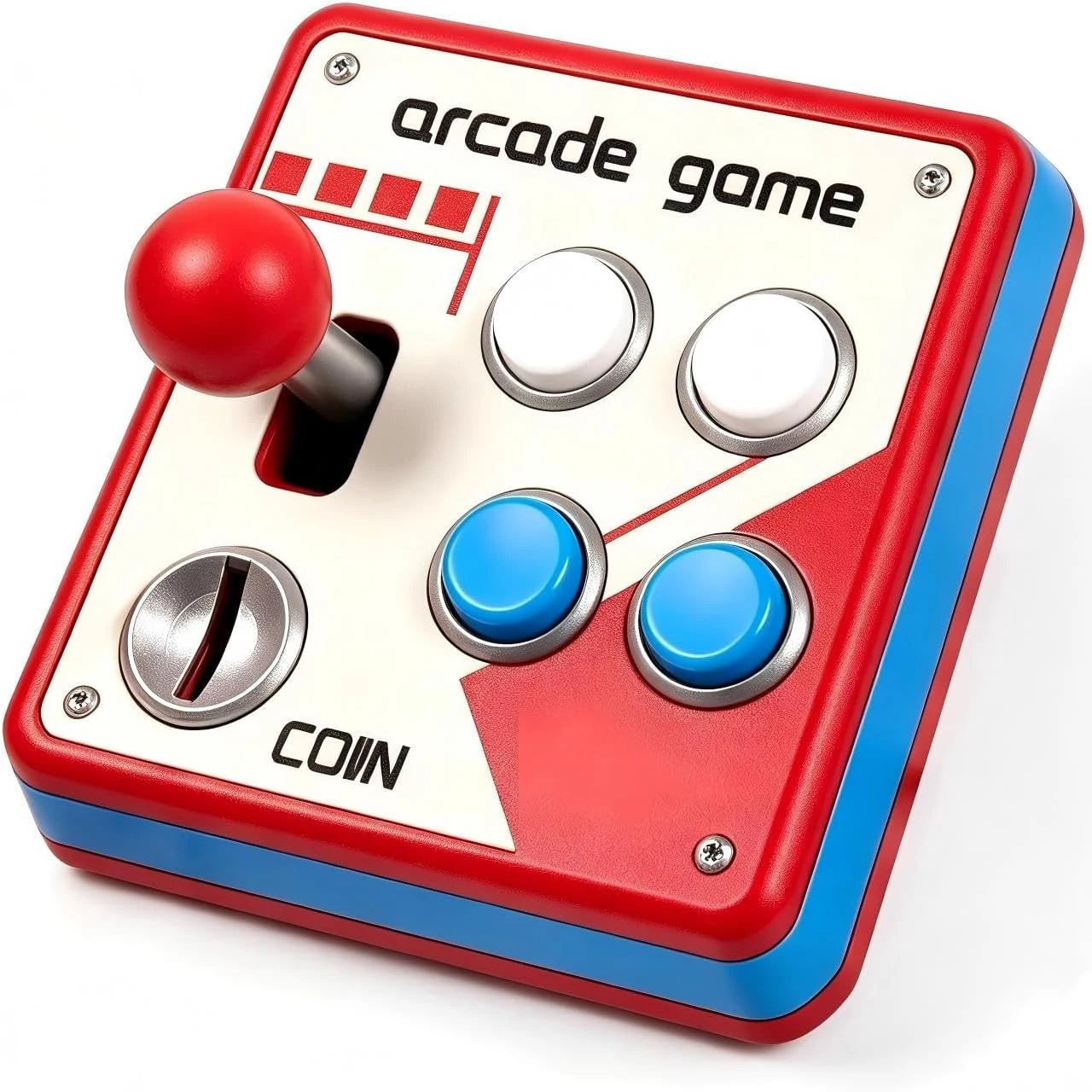 Retro Arcade Joystick Light Switch Cover Punch-Free 86 Type Panel Decoration Creative Fun Home Wall Plate Frame Decor