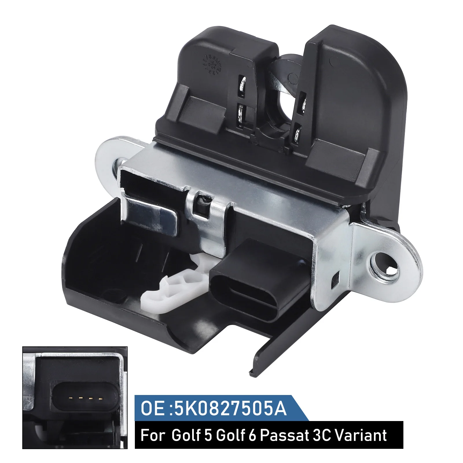 

Rear Trunk Lid Lock Latch 5K0827505A 1K6827505E For VW Golf 5 6 GTI Passat 3C Variant B6 B7 Polo Tiguan Seat Leon 1T0827505H