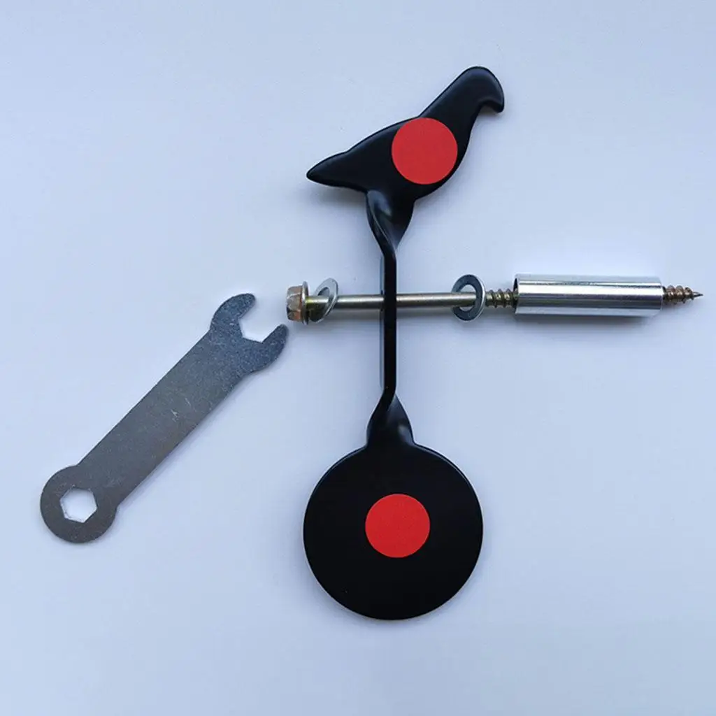 Resetting Target Shooting Target Spinner Tree Wall Fixed Hunting Practice