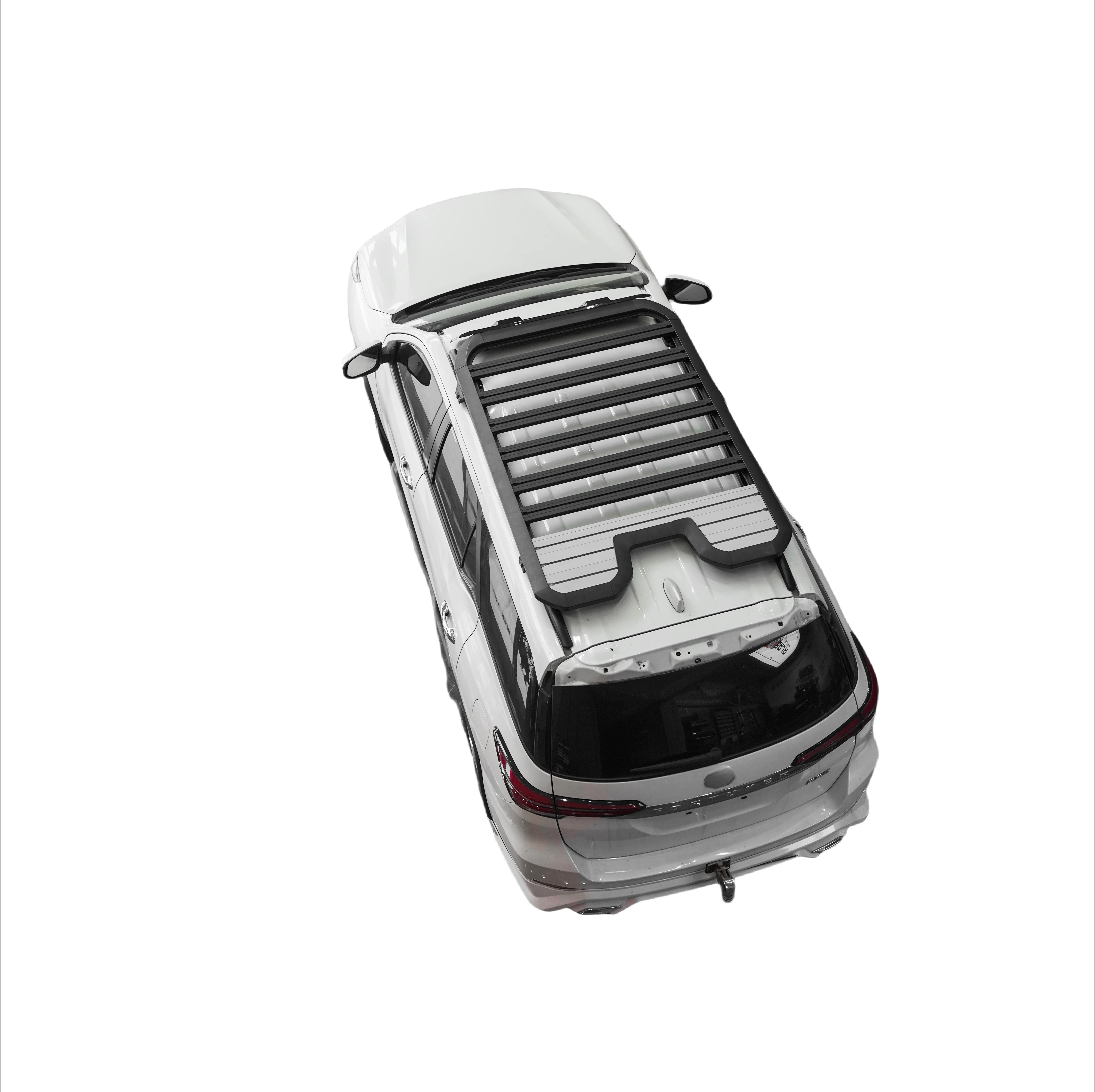 

Car Roof Rack Aluminum Alloy Defender Style Roof Platform Roof Rack for FORTUNER