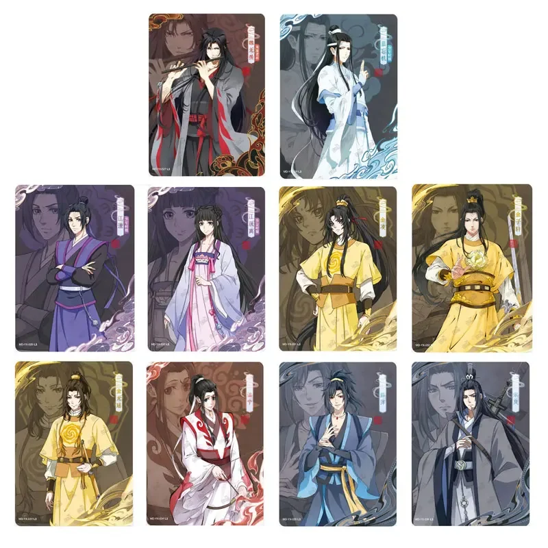 Kayou Mo Dao Zu Shi serie 3 Wei Wuxian Lan Wangji PT/FM/YX borracho sueño capítulo tarjeta de colección genuina Anime regalo de cumpleaños