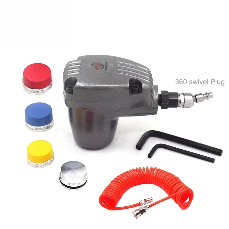 

Совершенно новый воздушный пневматический автоматический молоток для рук с 4 шт. различными насадками, 1000 тактов на мин.