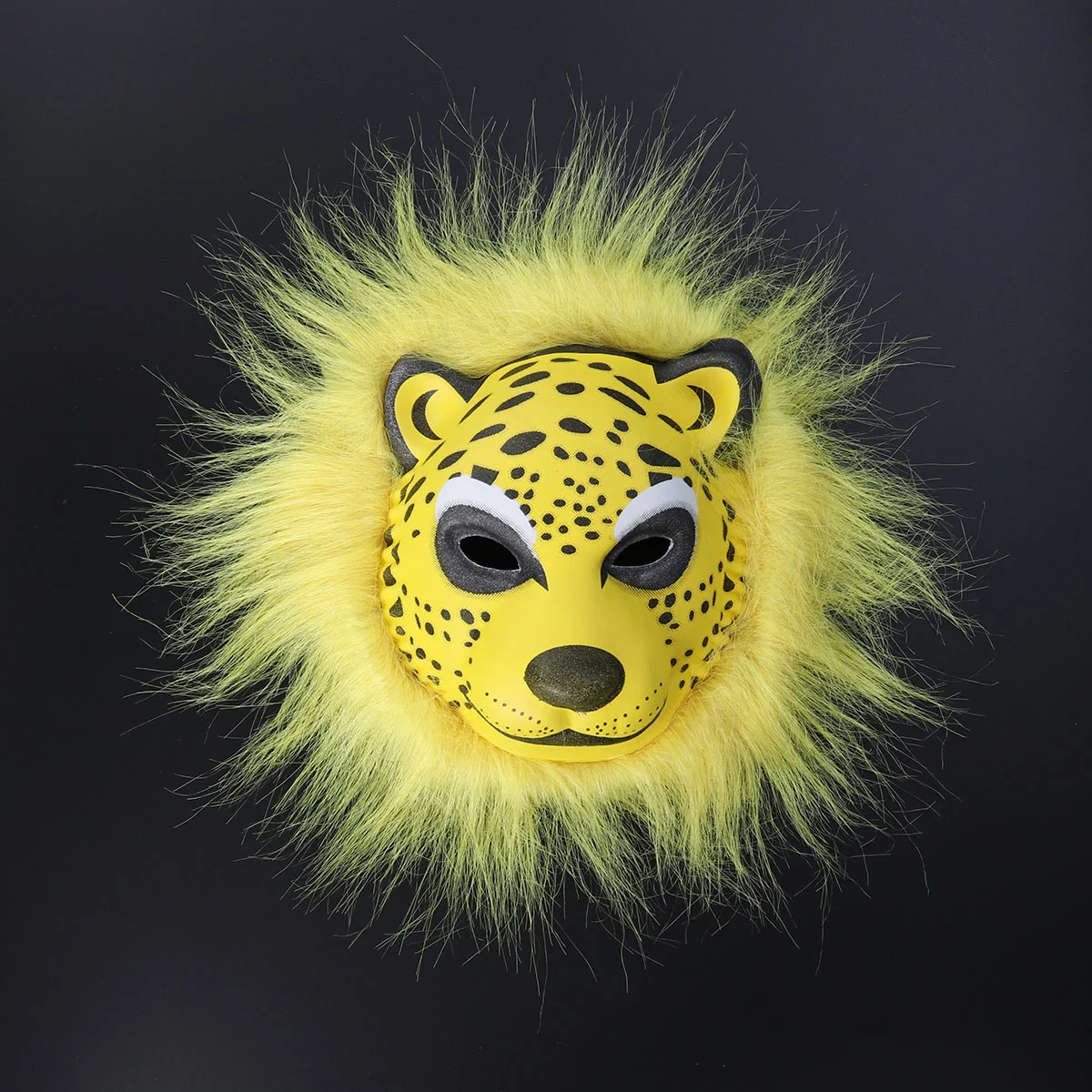 Novelty Animal Mask Head Mask Party Favors for Halloween Costume Masquerade Cosplay (Yellow Leopard)