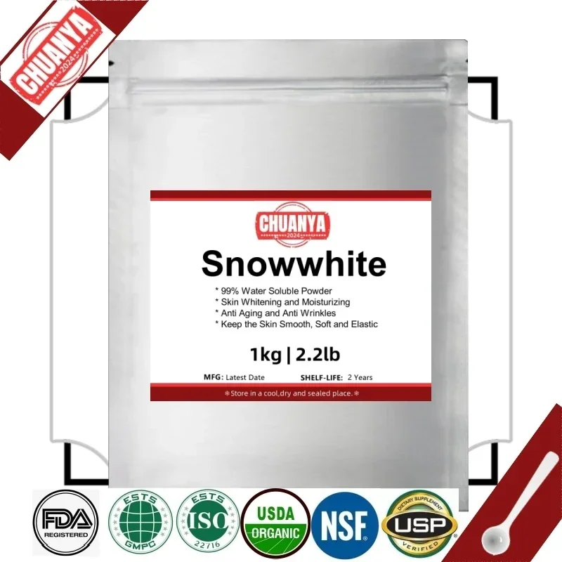 50g-1000g Snowwhite Powder Cosmetics Raw Material Skin Whitening Snow White Powder Anti-wrinkles[Latest Date]