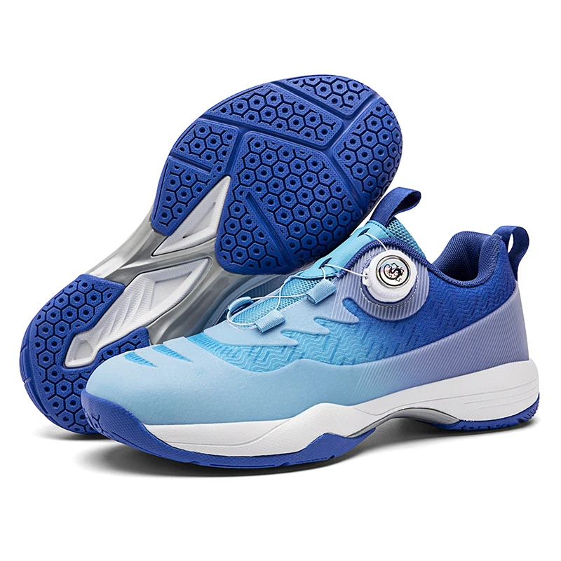 

Professional Badminton Shoes for Men Anti-Slip Tennis Sneakers for Men Women Outdoor Sport Gym Trainers Blue