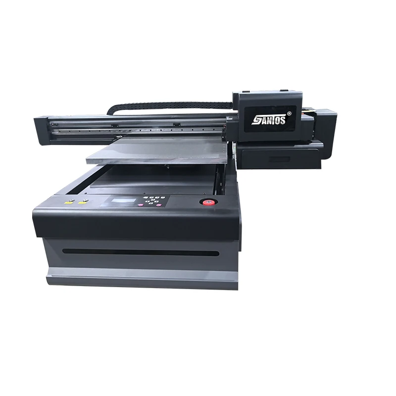 UV 60*90cm printing size crystal and uv flatbed all in one printer with RIIN software and two or three xp600/i3200u1 heads