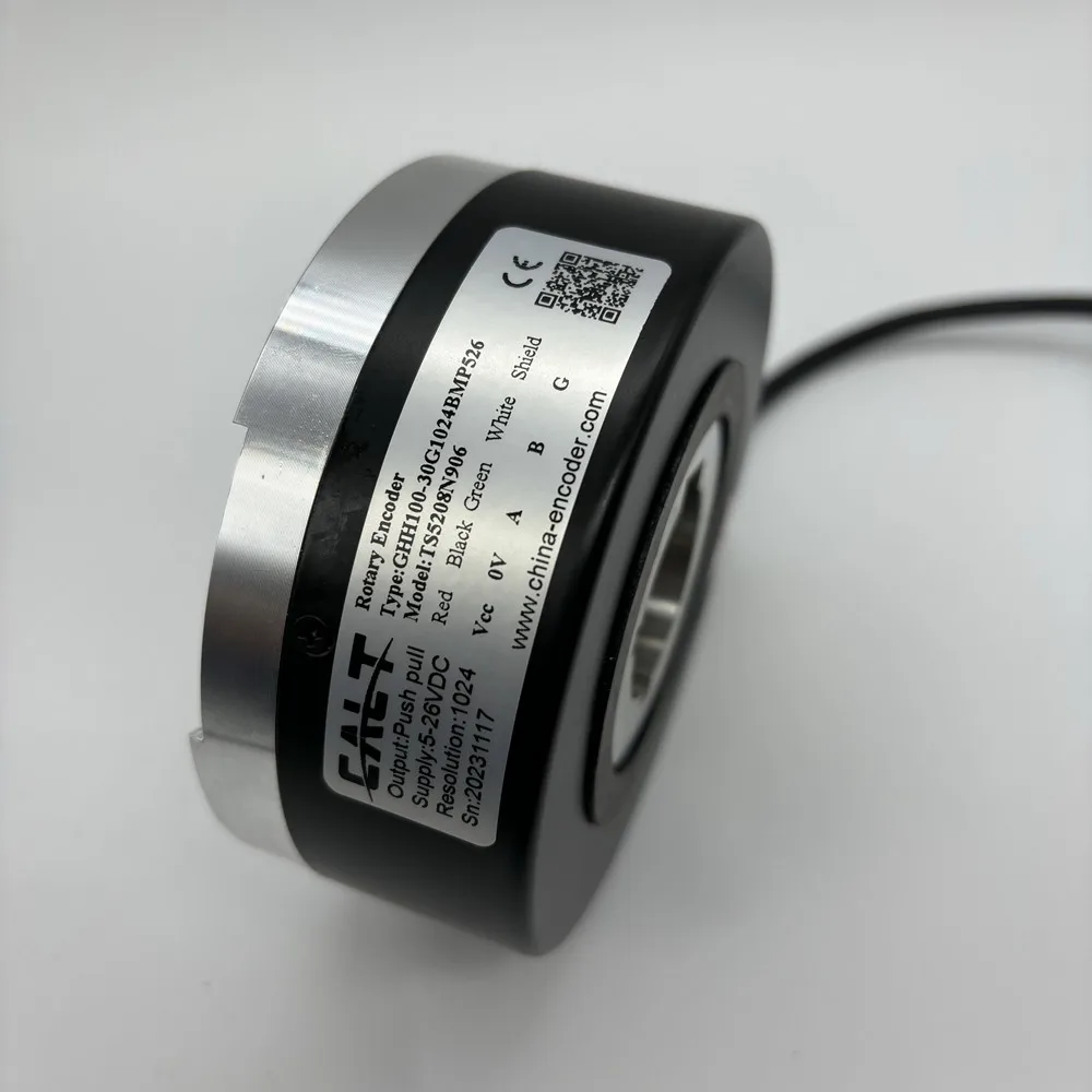 Encoder Kustom ZKT-D100H25-102.4BM-G24C-G Pengganti Tipe CALT GHH100-25G1024BMC526