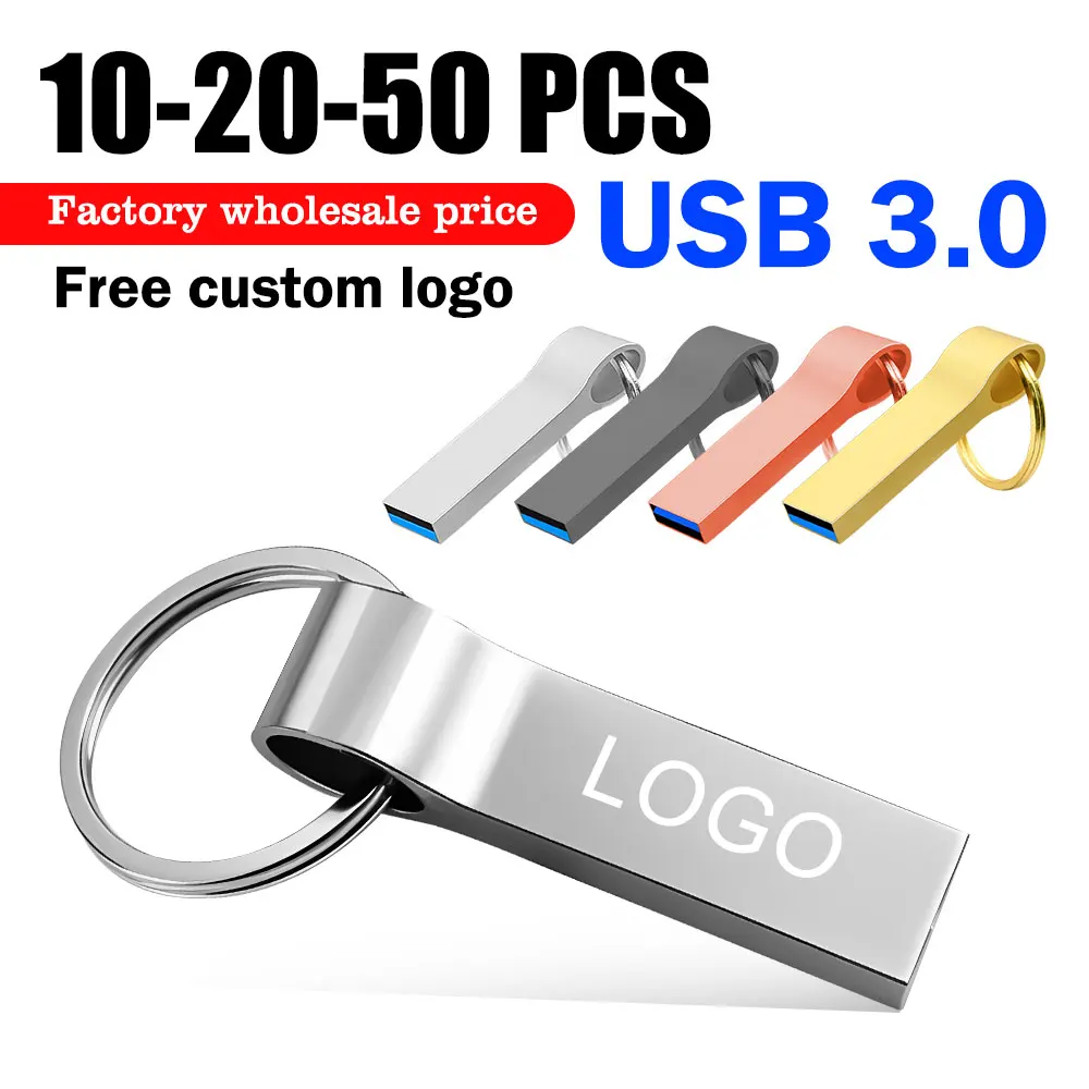 

10/20/50PCS USB 3.0 High Speed Usb Stick memoria stick memory Flash Drive Pendrive 4GB 8GB 16GB 32GB 64GB 128GB Free Custom LOGO