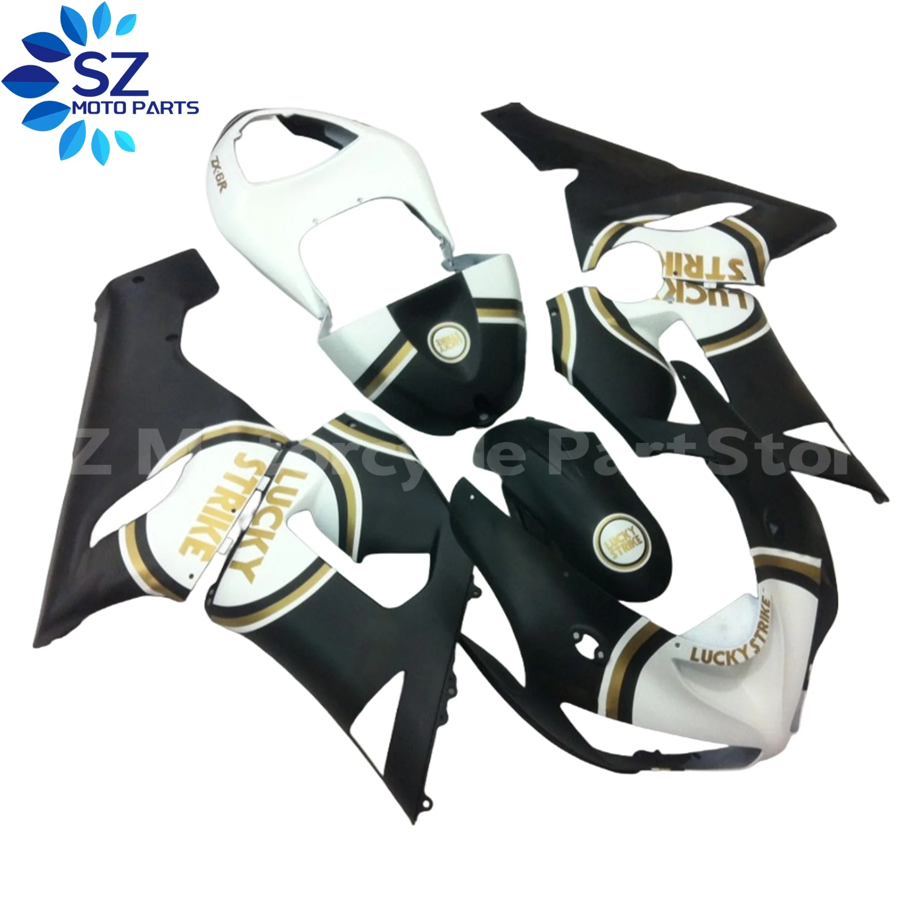 

New ABS Motorcycle full Fairing Kit Fit For KAWASAKI ZX-6R ZX6R 636 2005 2006 05 06 Custom Fairings Kits Bodywork Shell set