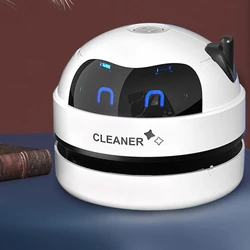 New rganizing small office spaces and desks, this compact, powerful, and efficient rechargeable desktop vacuum cleaner features