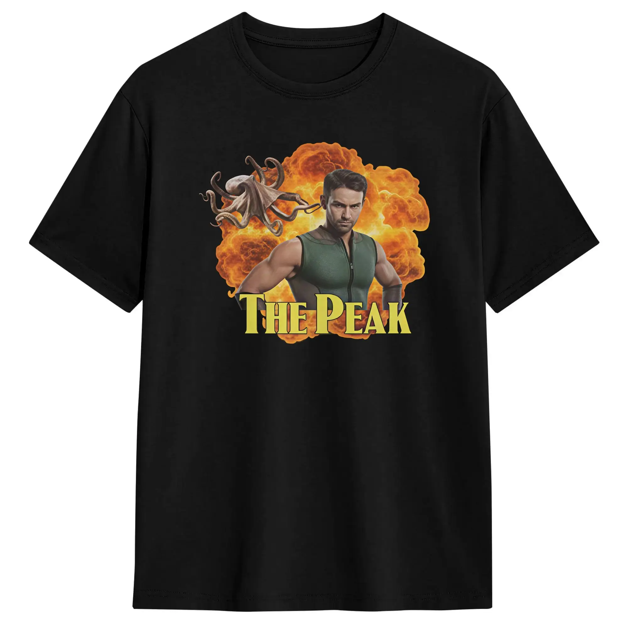 Men The Peak No Cap On God  T Shirts  100% Cotton Tops Casual Short Sleeve O Neck Tees Plus Size T-Shirts