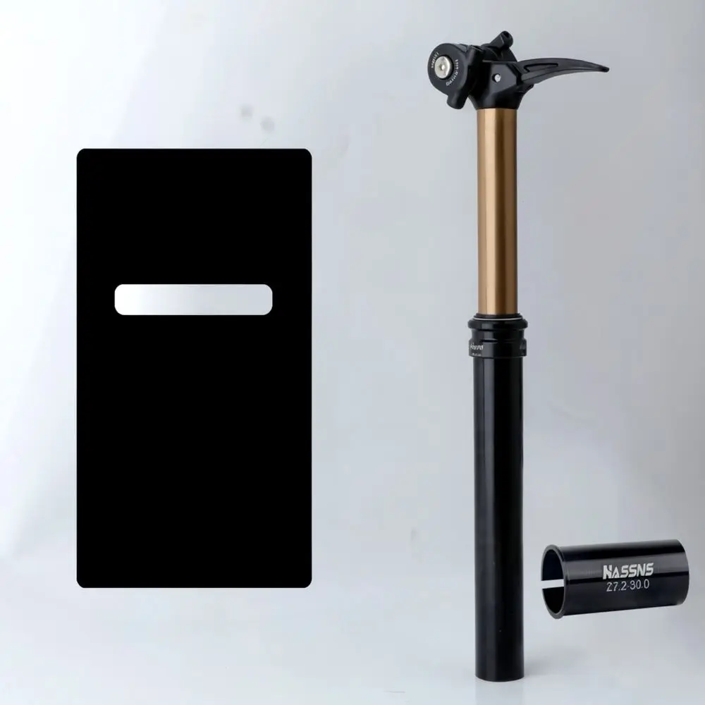 For For HASSNS MTB Dropper Post Hydraulic Hand Control Adjustable Seatpost Bicycle Saddle Pillar Aluminum Alloy Cycling Part