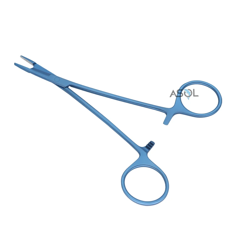 

Titanium Olsen Hegar Forceps Holder with Scissors Width 2.5mml Instruments