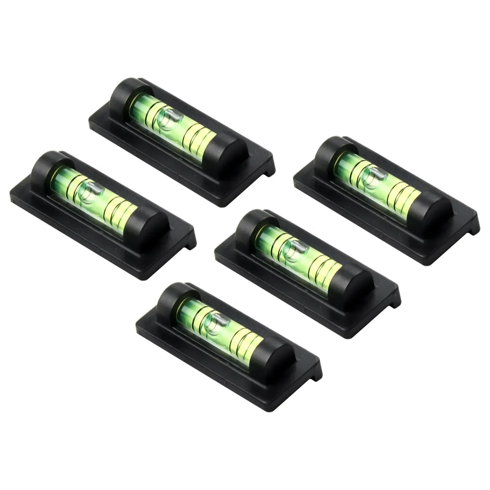 

2/5PCS Mini BubbleLevel Liquid Level Indicator With Magnetic Base Practical And Fast 40*17*12mm Black Practical And Fast