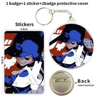 Ado Kyogen X Uta Anime Character Game Soft Button Badge Brooch anchor Peripherals Pin DIY Fashion Pupil Fandom School bag