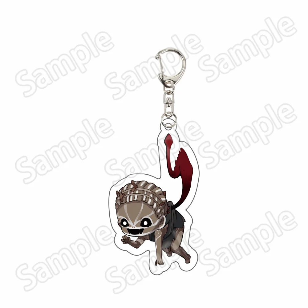 Dead by Daylight The Hillbilly The Hag The Nurse 6 cm Acryl-Schlüsselanhänger, Überlebenscharakter-Taschenanhänger, Sammlerstück, Fan-Geschenk