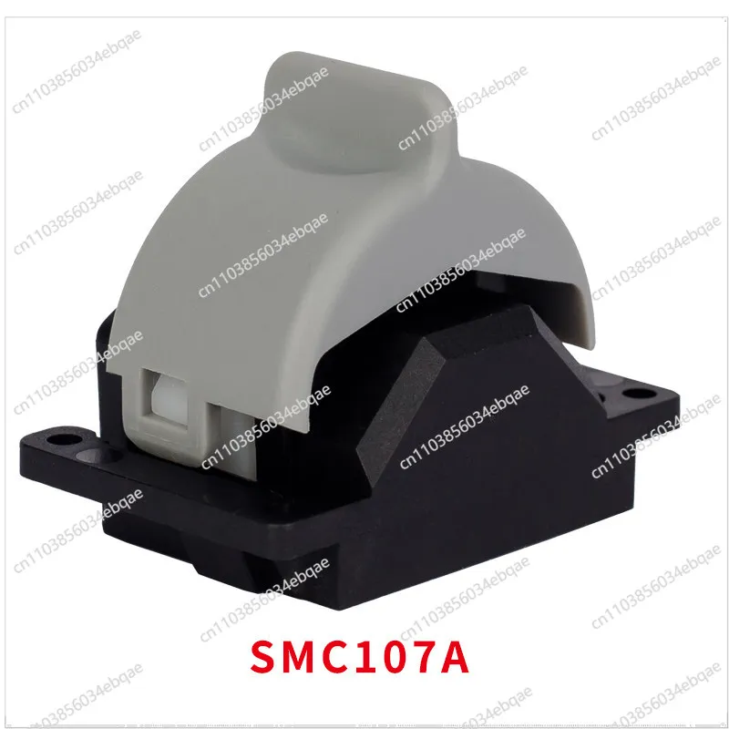 

Джойстик SMC107 с управлением пальцем, одноосный, с ручкой-колесом, малогабаритный, с датчиком Холла, питание 5В, выход 0.5-4.5В