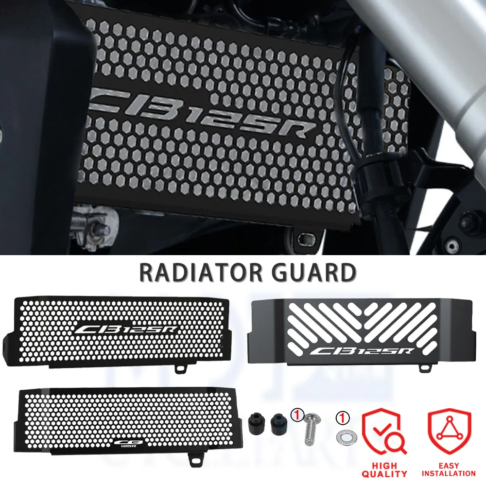 

2024 Motorcycle For Honda CB125R Moto Parts Radiator Grille Guard Water Tank Protection CB 125R CB125 R 2018-2020 2021 2022 2023