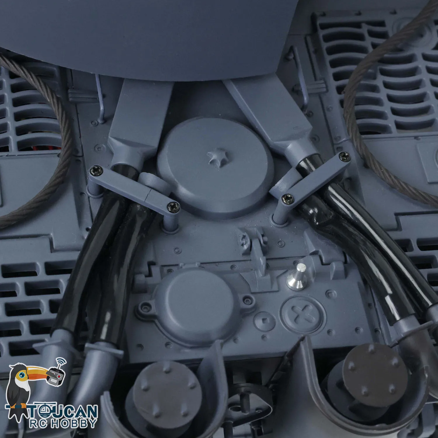 US Stock RC Tank 3818 Heng Long 1/16 Schaal 7.0 Verbeterde Duitse Tiger I Radiobesturing Tanks Hoge Kwaliteit Speelgoed Langdurige TH17239